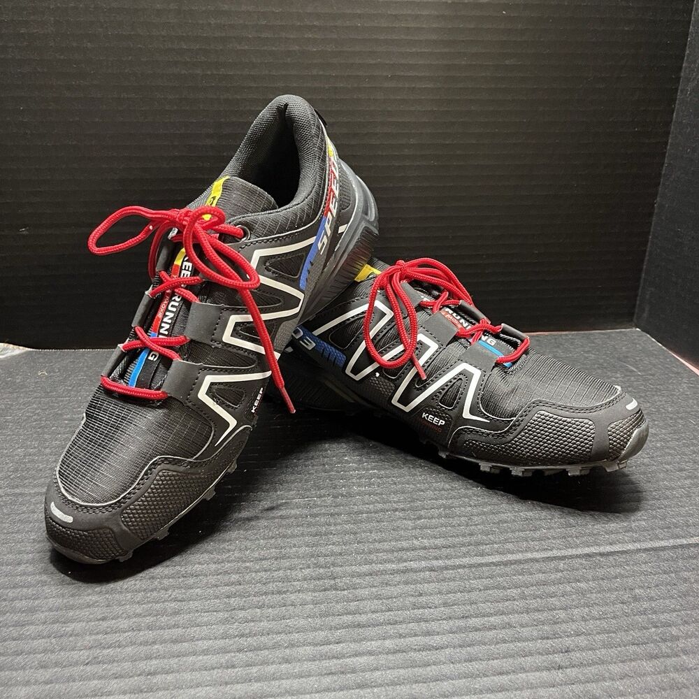 Running Shoes Keep Running Brand Speed 3 Black Men's Size EU 43 US 10 Hiking